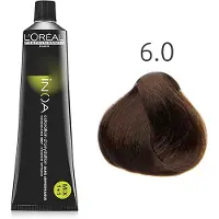 L'Oréal Professionnel Haarverf Inoa Coloration D'Oxydation 6.0 Blond Foncé Profond 60gr
