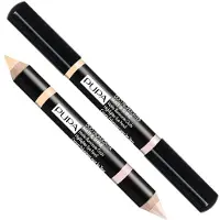 PUPA Milano Ogen Eyeliner & Kajal Duo Highlighter Matt & Shine No. 01 Beige 4,20 g