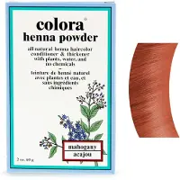 Colora Henna Poeder Haarverf Mahonie, 2 Ounce (Verpakking van 3)