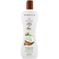 Biosilk Silk Therapy Organic Coconut Oil Moisturizing Conditioner 355 ml