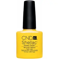 CND Shellac Color Coat Bicycle Yellow Nagellak - 7.3ml