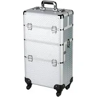 Sibel Beauty Case Professional 2-in-1 Silver