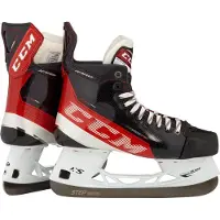 CCM – Jetspeed FT4 Pro – IJshockeyschaatsen – Schaatsen Intermediate – Zwart – Snelle JetSpeed Constructie & Responsieve SpeedBlade – Regular Fit – Maat EU 40.5