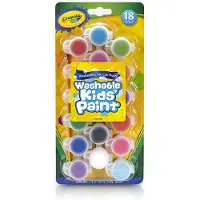 Crayola - Afwasbare verf voor kinderen - in 18 kleuren