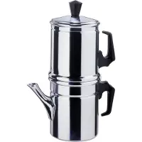 Ilsa Koffiezetapparaat, aluminium, Napolitaans model, voor 3 kopjes