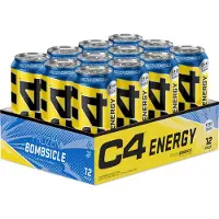 Cellucor C4 Energy Drink - 12x 500 ml - Frozen Bombsicle