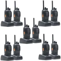 Pni R40 Pro Pmr Walkie Talkie 10 Units Zwart