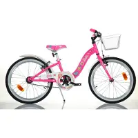 Dino Bikes Barbie 20 Inch 25 cm Meisjes V Brake Roze