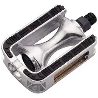 Union pedalen sp-810, alu huis, non-slip. 9/16". kleur: zwart, hangverpakking