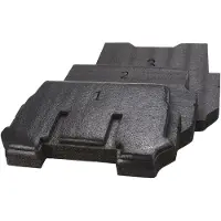 Milwaukee Accessoires voor gereedschapskoffers, Schuimstof inzetstukken PACKOUT
