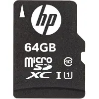 HP Technologies SDU64GBXC10HP-EF SD MicroSD HC Card 64GB HP mi210