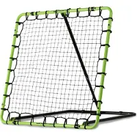 Exit Tempo Multisport Rebounder 120x120cm - Tchoukbal - Voetbal Rebounder - Trainingsmateriaal - Buiten - Groen/zwart