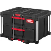 Milwaukee PACKOUT Gereedschapskoffer met twee lades - 4932472129