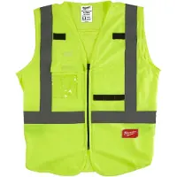 Milwaukee 4932471890 Veiligheidshesje Hi-vis Klasse 2 (1 Stuk) | Maat: L/XL