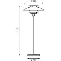 Louis Poulsen PH 80 Middle Shade Sparepart