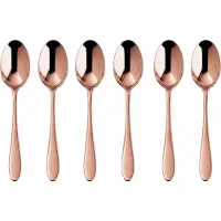 Sambonet Theelepel Velvet PVD Copper (6-Delig)