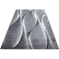 Muratap Parma design vloerkleed zwart / grijs laagpolig- 200x290 cm