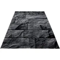 Muratap Parma design vloerkleed / grijs laagpolig- 120x170 cm