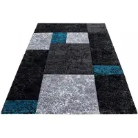 Muratap Basic collection modern vloerkleed / grijs laagpolig-