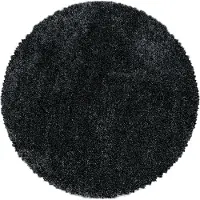 Muratap Pearl soft rond hoogpolig vloerkleed 80 cm rond
