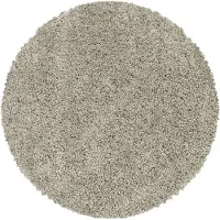 Muratap Monaco soft rond shaggy hoogpolig vloerkleed beige- 160 cm rond