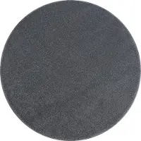 Muratap Basics effen rond vloerkleed licht laagpolig- 120 cm rond
