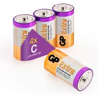 GP Extra Alkaline batterijen C Baby LR14 batterij 1.5V - 4 stuks C batterijen
