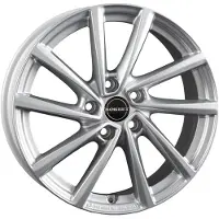 BORBET velgen, maat 7.0x18, ET52, 5x112, kleur zilver, geschikt voor Audi A3, S3, TT. Alufelgen