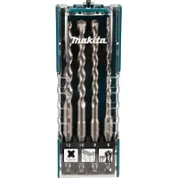 Makita D-74756 SDS+HAMERB.SET 4-DLG 6/8/10/12
