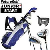 Fast Fold FastFold Future 5-Delige Junior Golfset 2026 | Standbag (Unisex 10-12 Jaar) - Blauw