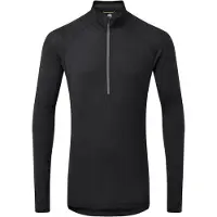 ARTILECT - Boulder 125 1/4 Zip - Merino-ondergoed S, zwart