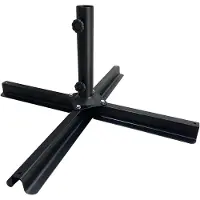 4gardenz parasol kruisvoet voor verzwaringstegels 77x77x31 cm -