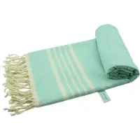 Arowell Ordu Pestemal - Fouta - Hamamdoek - Hammamdoek - Licht mint - 180 x 90 cm