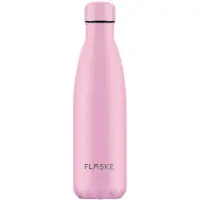 FLASKE Flower Match - RVS Drinkfles van 500ML- Geschikt als waterfles, thermosfles en thermoskan