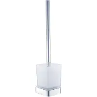 Luzzo piazzo messing toiletborstel met wand houder -