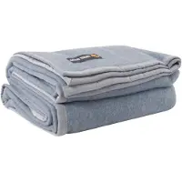 Good Night Diamond Deken - 100% Wol - 180x240 Cm - Bleu