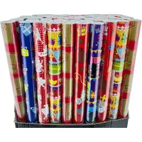 Benza 60 rollen XL Sinterklaaspapier cadeaupapier inpakpapier - 3 meter x 70 cm