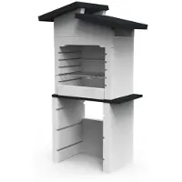 Sarom Fuoco - Betonnen barbecue - Isabella - 96 x 60 x 167,2 cm