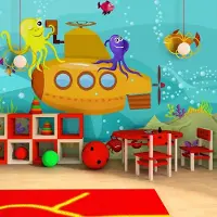 Artgeist Fotobehang – Behangpapier - Fotobehang - Submarine 400x309 -