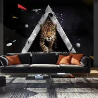 Artgeist Fotobehang - Wilde visie op de toekomst