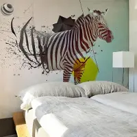 Artgeist Fotobehang – Behangpapier - Fotobehang - In disharmonie met de natuur 250x193 -