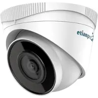 TOOL LAND Dome IP-netwerkcamera, bewakingscamera, 4 MP, IR-leds, nachtzicht 30 m, vaste lens, WDR-technologie, PoE-functie, app Guarding Vision, voor binnen en buiten, wit