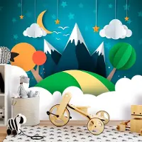 Artgeist Fotobehang – Behangpapier - Fotobehang - Little Traveller 150x105 -