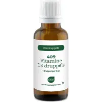 Aov 409 Vitamine D3 Druppels 25mcg- 15ml