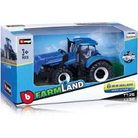 Bburago 390633.012, Model tractor, Gemonteerd, 1:32, Fendt 1000 Vario, New Holland T7.315, Geschikt voor elk geslacht, Vanaf 3 jaar