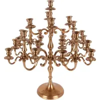 Baroque - Kandelaar - Kandelaar 25-Arms 70 cm - Goud - Aluminium - 70x78x78 - Aluminium