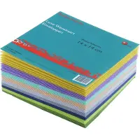 Benza Luxe Enveloppen Assorti Pastel Kleuren 14 x 14 cm - Verpakt Per 50 Stuks (10 x 5 )