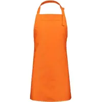Benza Schort Keukenschort - voor Kinderen - Oranje - 50 x 60 cm
