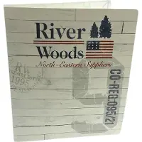 Verhaak River Woods - Polypropyleen Ringband met 4 Ringen Inclusief interieur