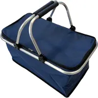 Benza Opvouwbare Lichtgewicht Koeltas - 60 x 23 x 26 cm - 24 Liter - Blauw